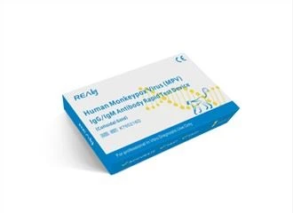 Naprava za hitri test protiteles IgG/IgM proti virusu humanih opičjih koz (MPV).